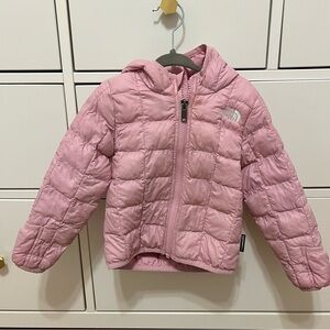 The North Face Todder Light Pink Quilted Jacket, 12-18 months